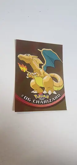 Topps Chrome Charizard- #06 Pokemon Tv Animation Edition - Image 2
