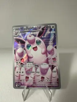 Wigglytuff 105/094 Me02: Phantasmal Flames Illustration Rare Near Mint Pokemon - Image 1