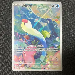 Wiglett 206/198 Illustration Rare - Pokemon Scarlet Violet NM - Image 3