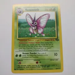 Pokemon TCG Venomoth (29) 29/64 Jungle Unlimited LP - Image 1