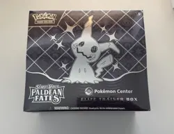 POKEMON TCG PALDEAN FATES ELITE TRAINER BOX POKEMON CENTER | ETB | NEW & SEALED - Image 1