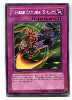Yu-Gi-Oh! Flinker Samurai Sturm! Common STON-DE058 - Image 1