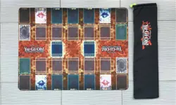 Yu-Gi-Oh! 2-Player Master Rule 4 Card Link Zones Playmat TCG CCG Duel Mat - Image 1