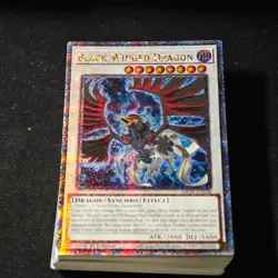 Lotto Carte Yu-Gi-Oh! BLACK WINGED DRAGON MP24-EN028 25TH REVERSE STAMP - Image 1