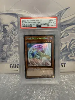 Yugioh - Dark Magician Girl GFP2-EN177 1st Edition Ghost Rare PSA 10 GEM MINT - Image 2