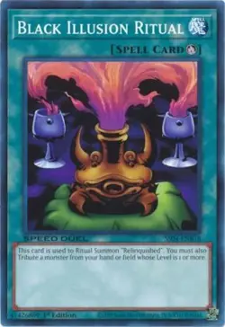 1x (NM) Black Illusion Ritual - SS04-ENB18 - Common - 1st Edition YuGiOh - Image 1