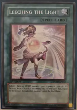 YuGiOh Leeching the Light 1st Edition TSHD-EN061 - Image 1