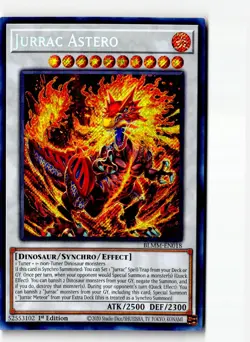 Jurrac Astero BLMM-EN018 Monster Mayhem Yu-Gi-Oh First Edition LP - Image 1
