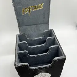 GameGenic Deck Box Deck Vault - Black Card Game Storage Container - Image 1