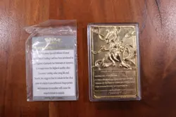 Burger King Pokemon 23K Gold-Plated MEWTWO Trading Card (1999) w/ CERTIFICATE - Image 4