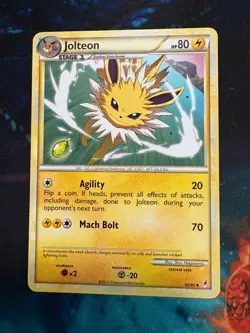 Jolteon 45/95 Call of Legends Uncommon Pokemon Card - LP - Image 1