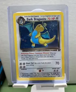 🔥Pokemon Dark Dragonite Team Rocket Holo Rare Card 015/109 Eng GREAT CONDITION - Image 1