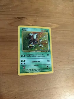 Pinsir 9/64 Unlimited Jungle Holo Pokemon Card MP - Image 1
