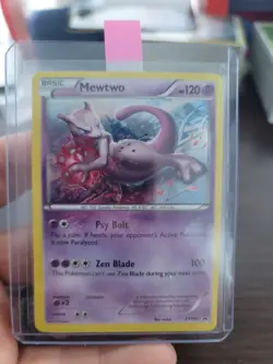 Mewtwo (Cosmos Holo) Holo Pokemon XY Black Star Promo #XY101 - Image 1