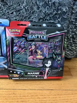 2025 Pokemon Rival Battle Deck MARNIE’S MORPEKO - Brand New Factory Sealed - Image 1