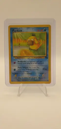 POKEMON WOTC FOSSIL UNL. #53 PSYDUCK COMMON - NM - Image 1