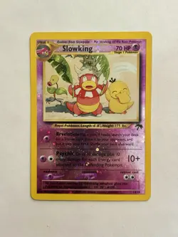 Authentic Pokemon Southern Islands Slowking 14/18 (English Reverse Holo) - Image 1