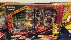 🔥Pokemon Crown Zenith Morpeko V-Union Premium Playmat Collection Box Sealed!🔥 - Image 1