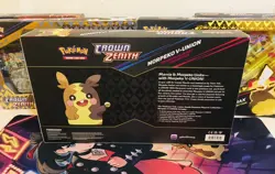 🔥Pokemon Crown Zenith Morpeko V-Union Premium Playmat Collection Box Sealed!🔥 - Image 2