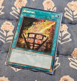 Bonfire - Secret Rare -RA03-EN073 Quarter Century Bonanza - Yugioh - Image 2