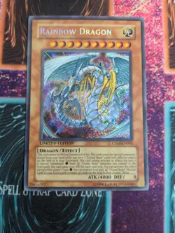 Yu-Gi-Oh! Rainbow Dragon CT04-EN005 Secret Rare Limited NM a1/ - Image 1