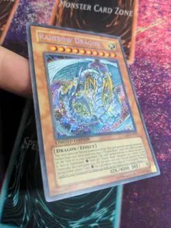 Yu-Gi-Oh! Rainbow Dragon CT04-EN005 Secret Rare Limited NM a1/ - Image 2