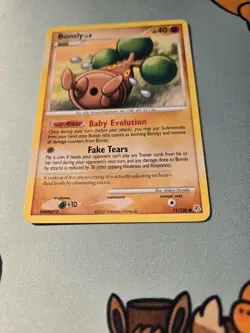 [LP] Bonsly - 71/130 - 2007 Diamond & Pearl Pokemon Card - Image 2