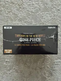 One Piece Card Game OP-09 Emperors in the New World Booster Box | UNSEALED - Image 4