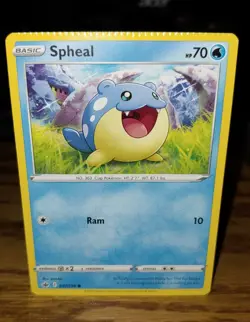 ERROR CARD Spheal - 037/198 - Common - CRIMP - Pokemon Chilling Reign - Image 1