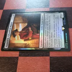 Mtg Hancock, Ghoulish Mayor FOIL NM/M Universes Beyond: Fallout Zombie Mutant - Image 3