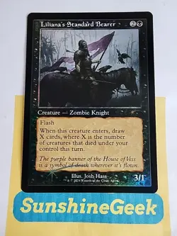 Liliana's Standard Bearer (Retro Frame) Secret Lair Drop Foil - Image 1