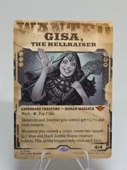 Gisa, the Hellraiser (Showcase) X1 OTJ MTG Outlaws of Thunder Junction - Image 1