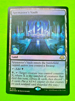 MTG - Modern Horizons 3 - Spymaster's Vault - Rare Foil - Image 1