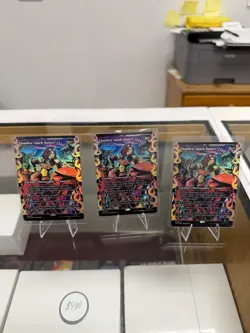 MTG 3x Chandra, Spark Hunter (Showcase) (Fracture Foil) Aetherdrift Foil#401 - Image 1