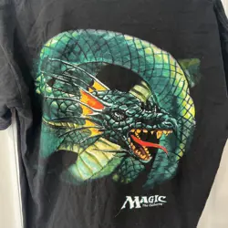 MTG Vintage Craw Wurm Vintage XL Shirt, Magic The Gathering - Image 2