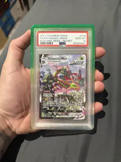 Pokemon 2021 Rayquaza VMAX 218/203 Alt Art Evolving Skies GEM MINT PSA 10 - Image 1