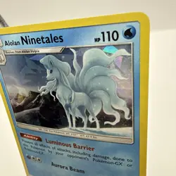 Alolan Ninetales - 28/147 (Cracked Ice Holo) Rare Pokemon TCG - Image 3