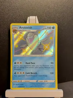 Pokemon Arctovish SV037/SV122 Shining Fates Shiny rare Mint pack fresh - Image 1