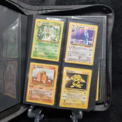Pokemon Vintage Base Set Unlimited Almost Complete English TCG 1999 NM - Image 5
