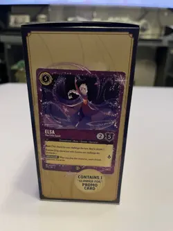 Disney Lorcana Elsa gift box sealed inc 5 booster packs in box - Image 1