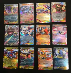 12 Card Lot Mega Ex RR Charizard Gengar Pokemon Nm - Image 1