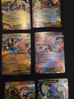 12 Card Lot Mega Ex RR Charizard Gengar Pokemon Nm - Image 4