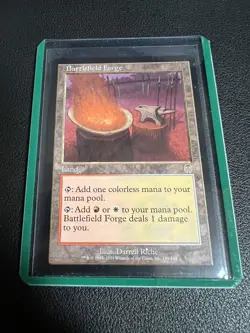 MTG Battlefield Forge from Apocalypse English Land 2001 Rare 139/143 (MTG684) - Image 1