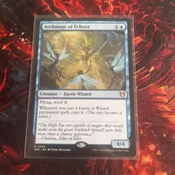 MTG Archmage of Echoes - Wilds of Eldraine Commander #009 - - Image 1