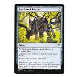 Patchwork Banner Bloomburrow Regular - Image 1