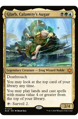 1x MTG Glarb, Calamity's Augur - Bloomburrow Mythic! NM Mint - Image 1
