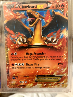 Charizard EX XY17 ULTRA RARE Black star Promo NM Pokemon Nostalgic HOLO 2014 - Image 1