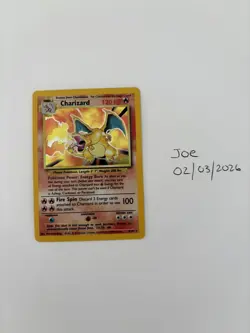 Pokemon TCG Charizard Base Set 4/102 Holo Unlimited Holo Rare 1999 - Image 1