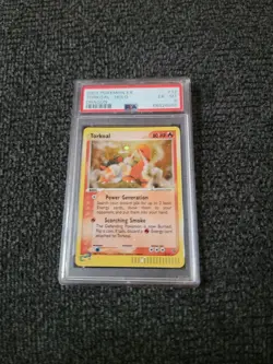 Pokemon EX Dragon Holo Finish Torkoal #12/97 eReader - PSA 6! PK2071 - Image 1