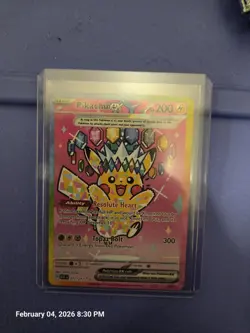 Pokemon Pikachu EX SIR 277/217 Ascended Heroes FULL ART 1 - Image 3